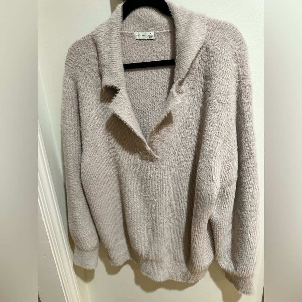 Gentle fawn cozy sweater